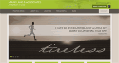 Desktop Screenshot of langlaw.net